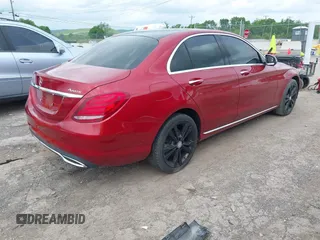 2016 Mercedes-Benz C 300 Luxury with VIN 55SWF4KB4GU147771, listed as a IAAI auction lot 42177724 with 63,107 mi miles and . Bid and sale history available at carsss.com. Image 4.