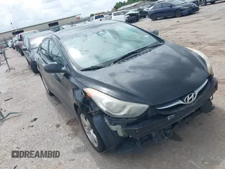 2013 Hyundai Elantra GLS with VIN 5NPDH4AE1DH267166, listed as a IAAI auction lot 42702306 with 259,295 mi miles and . Bid and sale history available at DreamBid. Image 1.
