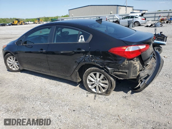 2014 Kia Forte LX with VIN KNAFX4A66E5189521, listed as a Copart auction lot 51682315 with 137,706 mi miles and Salvage Title. Bid and sale history available at carsss.com. Image 2.