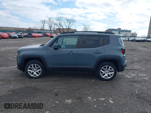 2017 Jeep Renegade Latitude with VIN ZACCJBBB1HPF58787, listed as a IAAI auction lot 41741197 with 93,678 mi miles. Bid and sale history available at carsss.com. Image 14.