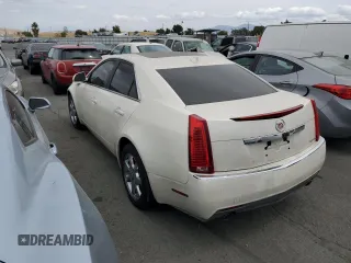 2009 Cadillac CTS RWD w/1SA with VIN 1G6DJ577690135370, listed as a Copart auction lot 68508524 with 0 mi miles and Salvage Title. Bid and sale history available at carsss.com. Image 2.