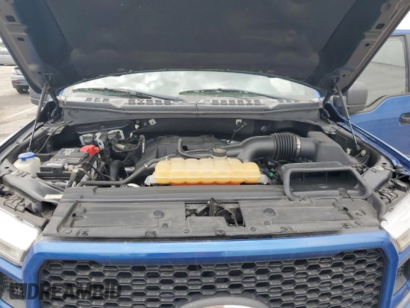 2018 Ford F-150 XL with VIN 1FTEX1CP9JKC83813, listed as a Copart auction lot 59342735 with 63,106 mi miles and Salvage title. Bid and sale history available at DreamBid. Image 11.