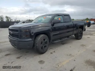 2015 Chevrolet Silverado 1500 LS with VIN 1GCRCPEC7FZ288372, listed as a Copart auction lot 47763895 with 191,746 mi miles and Salvage Title. Bid and sale history available at carsss.com. Image 1.