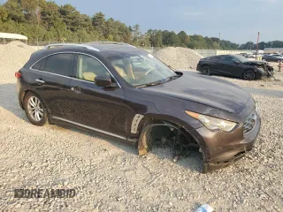 2009 Infiniti FX35 with VIN JNRAS18W89M153339, listed as a Copart auction lot 72380774 with 175,615 mi miles and Salvage Title. Bid and sale history available at carsss.com. Image 4.