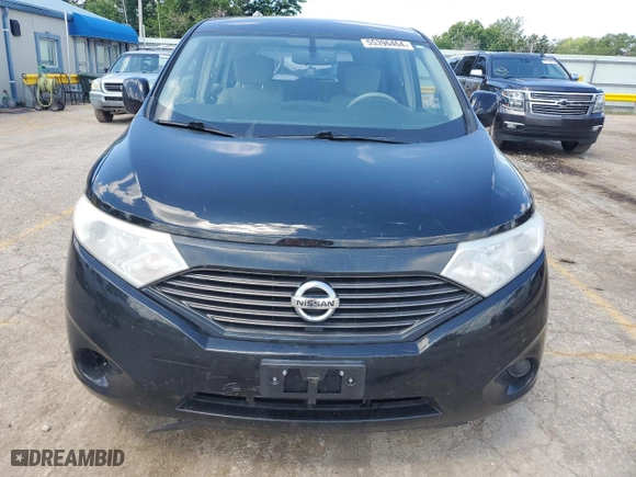 2015 Nissan Quest S with VIN JN8AE2KP2F9134223, listed as a Copart auction lot 55396464 with 114,334 mi miles and Salvage Title. Bid and sale history available at carsss.com. Image 5.