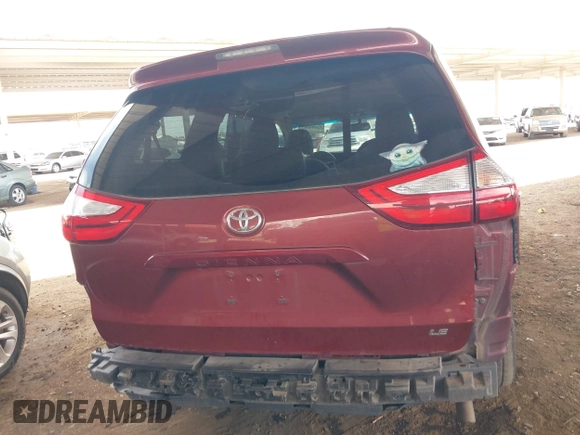 2017 Toyota Sienna LE Auto Access Seat с VIN 5TDKZ3DCXHS819305, выставлен на аукционе IAAI как лот 42284317 с пробегом 120 595 миль миль и . История ставок и продаж доступна на DreamBid. Изображение 17.
