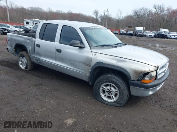 2003 Dodge Dakota Sport with VIN 1D7HG38X13S267227, listed as a IAAI auction lot 41952281 with 119,641 mi miles and . Bid and sale history available at carsss.com. Image 1.