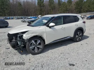 2023 Nissan Rogue SL with VIN 5N1BT3CA7PC777950, listed as a Copart auction lot 48994205 with 23,171 mi miles and Salvage Title. Bid and sale history available at carsss.com. Image 1.