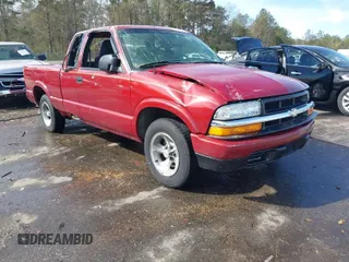 2003 Chevrolet S-10 LS with VIN 1GCCS19X338106736, listed as a IAAI auction lot 41830263 with 128,069 mi miles and . Bid and sale history available at DreamBid. Image 1.