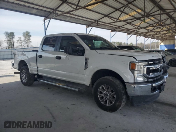 2021 Ford Super Duty F-250 SRW XL with VIN 1FT7W2BN5MEC84624, listed as a Copart auction lot 49040715 with 197,497 mi miles and Salvage Title. Bid and sale history available at carsss.com. Image 4.