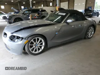 2007 BMW Z4 3.0i with VIN 4USBU33597LW60093, listed as a Copart auction lot 64300905 with Not provided miles and Salvage title. Bid and sale history available at DreamBid. Image 1.