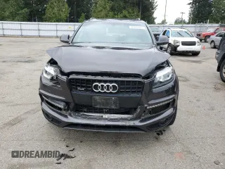 2015 Audi Q7 S line Prestige with VIN WA1DGAFE5FD005535, listed as a Copart auction lot 56905465 with 117,934 mi miles and Salvage title. Bid and sale history available at DreamBid. Image 5.