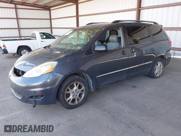 2006 Toyota Sienna XLE with VIN 5TDZA22CX6S564350, listed as a IAAI auction lot 41795214 with 282,234 mi miles. Bid and sale history available at carsss.com. Image 2.
