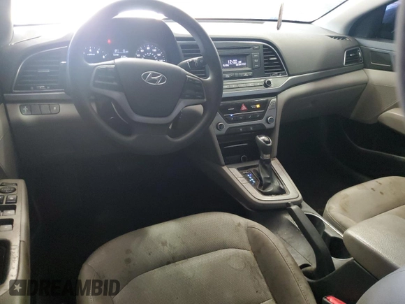 2017 Hyundai Elantra SE with VIN 5NPD74LFXHH135344, listed as a Copart auction lot 66132775 with 129,758 mi miles and Clean title. Bid and sale history available at DreamBid. Image 8.