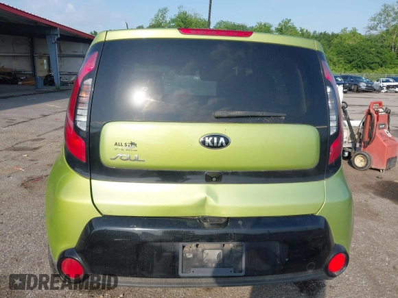 2016 Kia Soul + with VIN KNDJP3A5XG7825735, listed as a IAAI auction lot 42110380 with 268,040 mi miles. Bid and sale history available at carsss.com. Image 16.