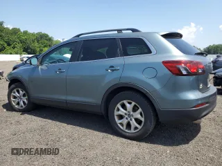 2013 Mazda CX-9 Sport with VIN JM3TB3BV2D0405565, listed as a Copart auction lot 62314455 with 146,825 mi miles and Salvage title. Bid and sale history available at DreamBid. Image 2.