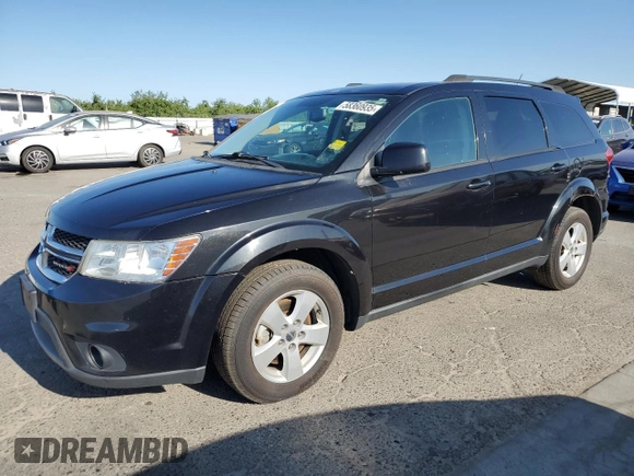 2012 Dodge Journey SXT with VIN 3C4PDCBG2CT321589, listed as a Copart auction lot 58360935 with 215,078 mi miles and Clean title. Bid and sale history available at DreamBid. Image 1.