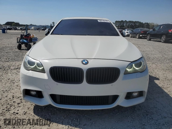 2016 BMW 5 Series 550i with VIN WBAKN9C59GD963159, listed as a Copart auction lot 50718175 with 113,715 mi miles and Salvage title. Bid and sale history available at DreamBid. Image 5.