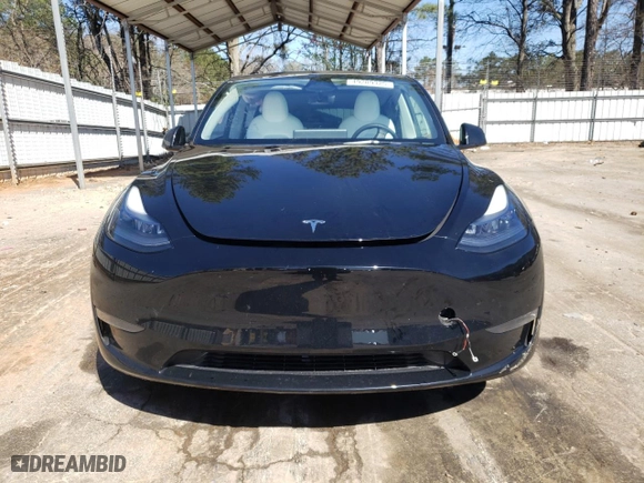 2023 Tesla Model Y Long Range with VIN 7SAYGDEE4PA172800, listed as a Copart auction lot 49289325 with 16,131 mi miles and Salvage Title. Bid and sale history available at carsss.com. Image 5.
