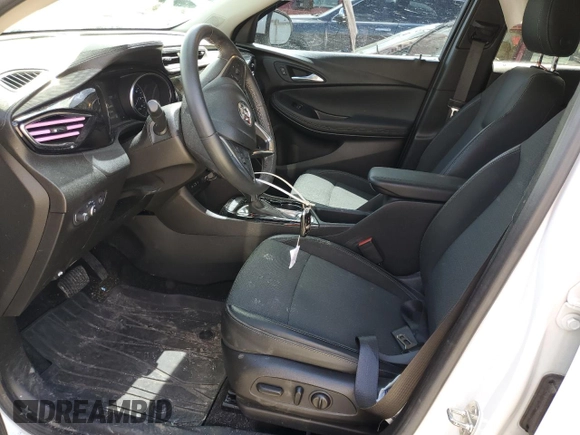 2022 Buick Encore GX Select with VIN KL4MMESL1NB012058, listed as a Copart auction lot 53229785 with 33,928 mi miles and Salvage title. Bid and sale history available at DreamBid. Image 7.