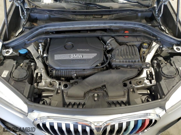 2020 BMW X1 xDrive28i with VIN WBXJG9C06L5P94397, listed as a Copart auction lot 46182585 with 74,244 mi miles and Salvage Title. Bid and sale history available at carsss.com. Image 12.