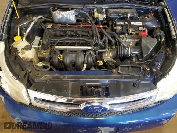 2008 Ford Focus SE with VIN 1FAHP33N58W186981, listed as a Copart auction lot 46922905 with 129,747 mi miles and Salvage Title. Bid and sale history available at carsss.com. Image 11.