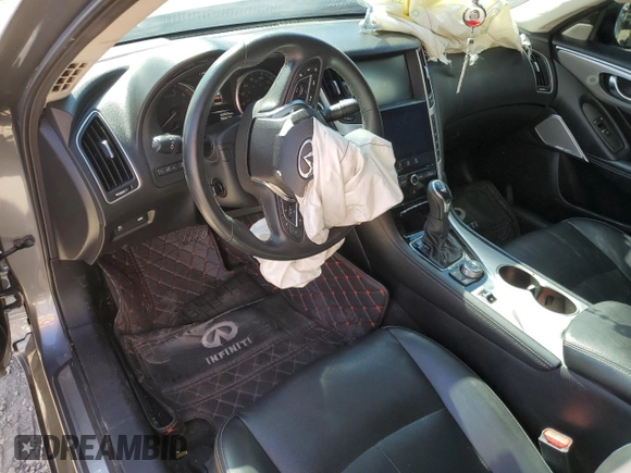 2022 Infiniti Q50 Luxe z VIN JN1EV7BP3NM311242, wystawiony jako Copart lot #80531574 z przebiegiem 62 453 mil mil oraz Szkoda całkowita • Salvage title. Historia ofert i sprzedaży dostępna na DreamBid. Obrazek 8.