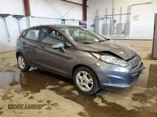 2014 Ford Fiesta SE with VIN 3FADP4EJ7EM232353, listed as a Copart auction lot 54680865 with 52,673 mi miles and Salvage Title. Bid and sale history available at DreamBid. Image 4.