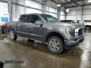 2021 Ford F-150 XL with VIN 1FTFW1ED2MFB67294, listed as a Copart auction lot 51073295 with 54,606 mi miles and Salvage Title. Bid and sale history available at carsss.com. Image 4.