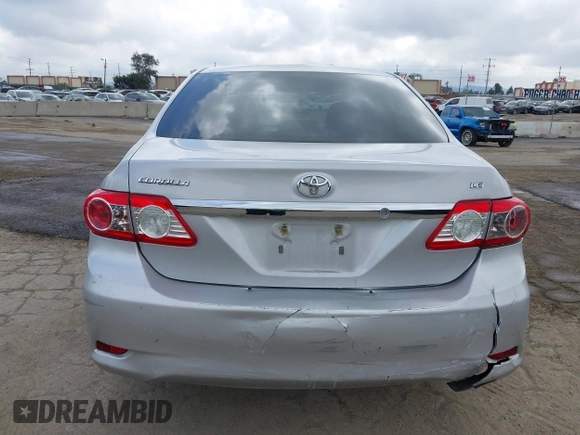 2012 Toyota Corolla L with VIN 2T1BU4EE9CC803165, listed as a IAAI auction lot 41924436 with 257,724 mi miles. Bid and sale history available at carsss.com. Image 16.
