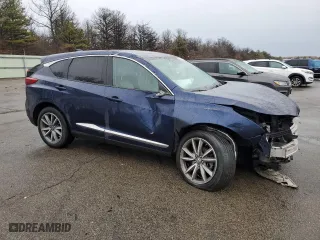 2019 Acura RDX w/Technology Pkg with VIN 5J8TC2H56KL018859, listed as a Copart auction lot 42845035 with 69,493 mi miles and Salvage Title. Bid and sale history available at carsss.com. Image 4.