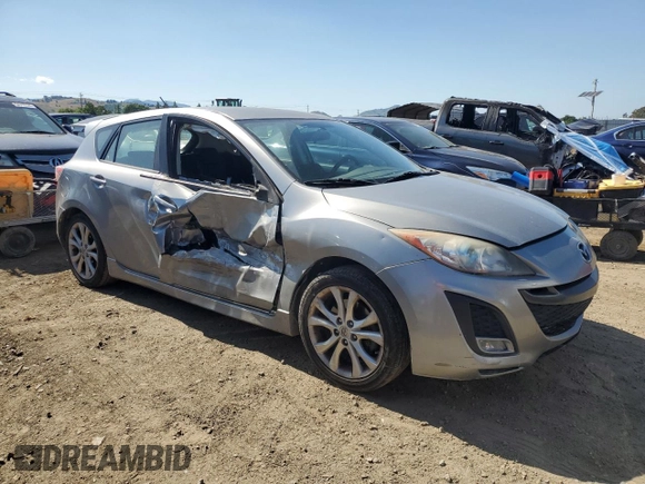 2010 Mazda 3 S Sport with VIN JM1BL1H66A1343180, listed as a Copart auction lot 53131645 with 162,256 mi miles and Salvage title. Bid and sale history available at DreamBid. Image 4.