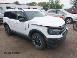 2023 Ford Bronco Sport Outer Banks with VIN 3FMCR9C6XPRE28168, listed as a IAAI auction lot 42311113 with 41,909 mi miles and . Bid and sale history available at DreamBid. Image 1.