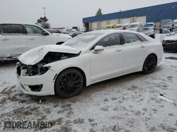 2020 Lincoln MKZ Reserve with VIN 3LN6L5F99LR603453, listed as a Copart auction lot 87154914 with 61,755 mi miles and Salvage Title. Bid and sale history available at DreamBid. Image 1.