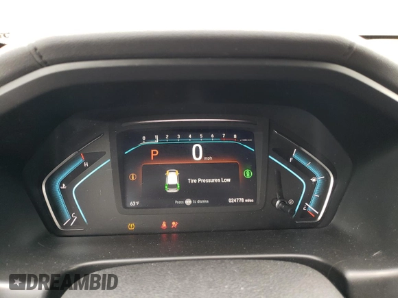 2023 Honda Odyssey EX with VIN 5FNRL6H53PB060058, listed as a Copart auction lot 53415865 with 24,778 mi miles and Salvage title. Bid and sale history available at DreamBid. Image 9.