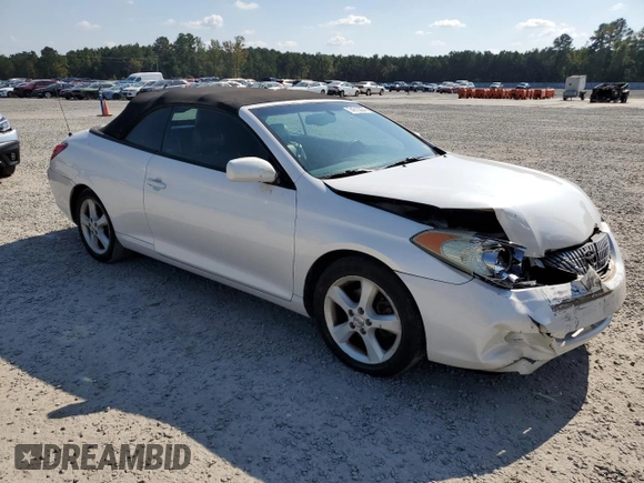 2004 Toyota Solara SE with VIN 4T1FA38P94U030540, listed as a Copart auction lot 74615834 with 137,134 mi miles and Salvage Title. Bid and sale history available at DreamBid. Image 4.