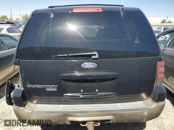 2003 Ford Expedition Eddie Bauer с VIN 1FMPU17L63LA96868, выставлен на аукционе Copart как лот 50475775 с пробегом 249 704 миль миль и На запчасти • Non repairable. История ставок и продаж доступна на DreamBid. Изображение 6.