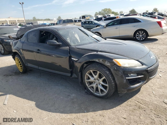 2011 Mazda RX-8 Grand Touring with VIN JM1FE1SM7B0405115, listed as a Copart auction lot 72286084 with 0 mi miles and Salvage Title. Bid and sale history available at carsss.com. Image 4.