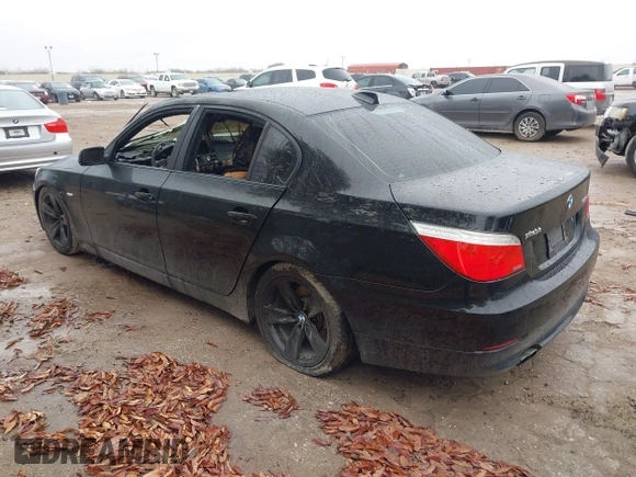 2010 BMW 5 Series 528i with VIN WBANU5C50AC129321, listed as a IAAI auction lot 41543532 with Not Provided miles and . Bid and sale history available at carsss.com. Image 3.