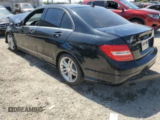 2012 Mercedes-Benz C-Class C 250 Sport with VIN WDDGF4HB9CR234251, listed as a Copart auction lot 52207845 with 0 mi miles and Salvage Title. Bid and sale history available at carsss.com. Image 2.
