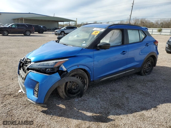2024 Nissan Kicks SR with VIN 3N1CP5DV9RL562090, listed as a Copart auction lot 54278605 with 3,011 mi miles and Clean Title. Bid and sale history available at carsss.com. Image 1.