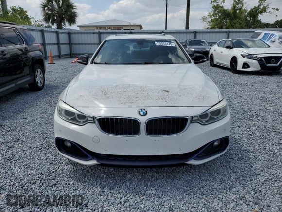2016 BMW 4 Series 428i xDrive with VIN WBA4C9C51GG136589, listed as a Copart auction lot 55533375 with Not Provided miles and Clean Title. Bid and sale history available at DreamBid. Image 5.