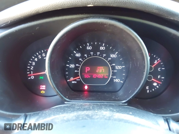 2018 Kia Soul with VIN KNDJN2A27J7505284, listed as a IAAI auction lot 41686793 with 104,821 mi miles and . Bid and sale history available at DreamBid. Image 7.