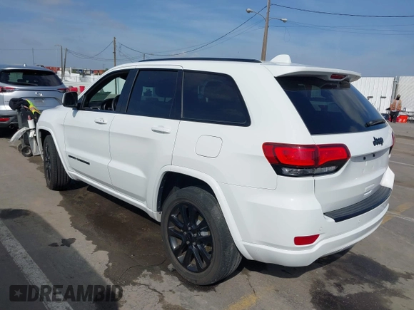 2017 Jeep Grand Cherokee Laredo with VIN 1C4RJEAG8HC896166, listed as a IAAI auction lot 41611979 with 67,257 mi miles and . Bid and sale history available at DreamBid. Image 3.