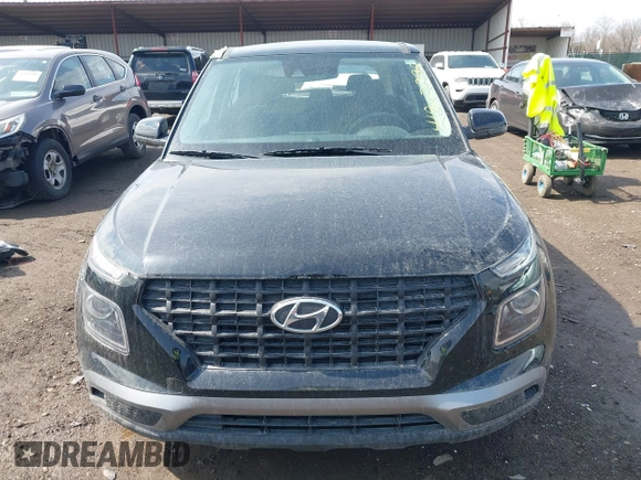 2022 Hyundai Venue SE with VIN KMHRB8A39NU198646, listed as a IAAI auction lot 41907792 with 24,131 mi miles and . Bid and sale history available at DreamBid. Image 12.