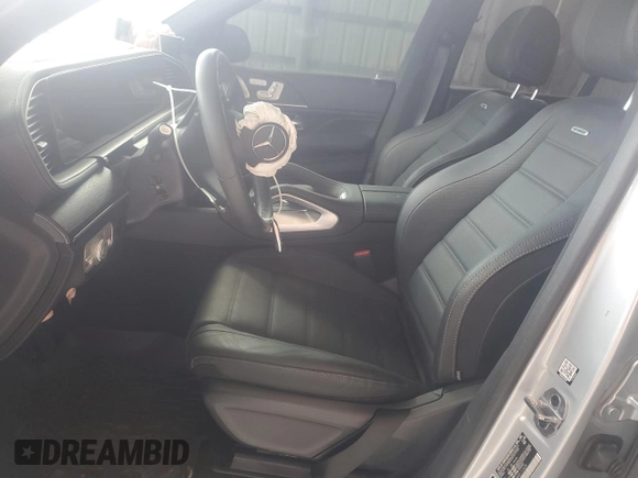 2024 Mercedes-Benz GLE 450 with VIN 4JGFB5KB8RB122828, listed as a Copart auction lot 84754404 with 9,329 mi miles and Salvage title. Bid and sale history available at DreamBid. Image 7.
