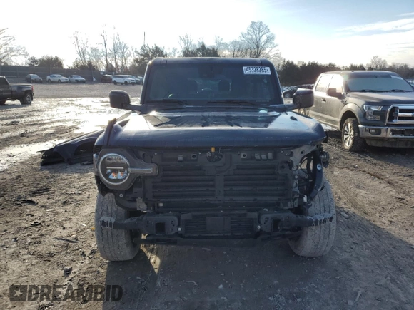 2021 Ford Bronco с VIN 1FMDE5AP2MLB02587, выставлен на аукционе Copart как лот 45328285 с пробегом 50 327 миль миль и Списание • Salvage title. История ставок и продаж доступна на DreamBid. Изображение 5.
