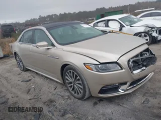 2017 Lincoln Continental Select with VIN 1LN6L9SK5H5607512, listed as a IAAI auction lot 41717442 with 85,977 mi miles. Bid and sale history available at carsss.com. Image 1.