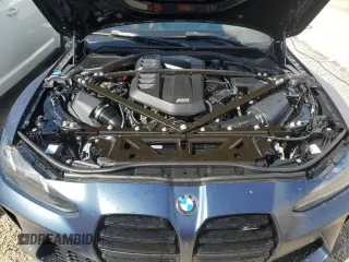 2025 BMW M4 Competition with VIN WBS23HK04SCS92239, listed as a Copart auction lot 73682974 with 613 mi miles and Salvage Title. Bid and sale history available at carsss.com. Image 11.
