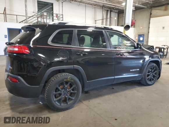 2017 Jeep Cherokee Latitude with VIN 1C4PJLCB7HW643173, listed as a Copart auction lot 62900685 with 108,531 mi miles and Salvage title. Bid and sale history available at DreamBid. Image 3.